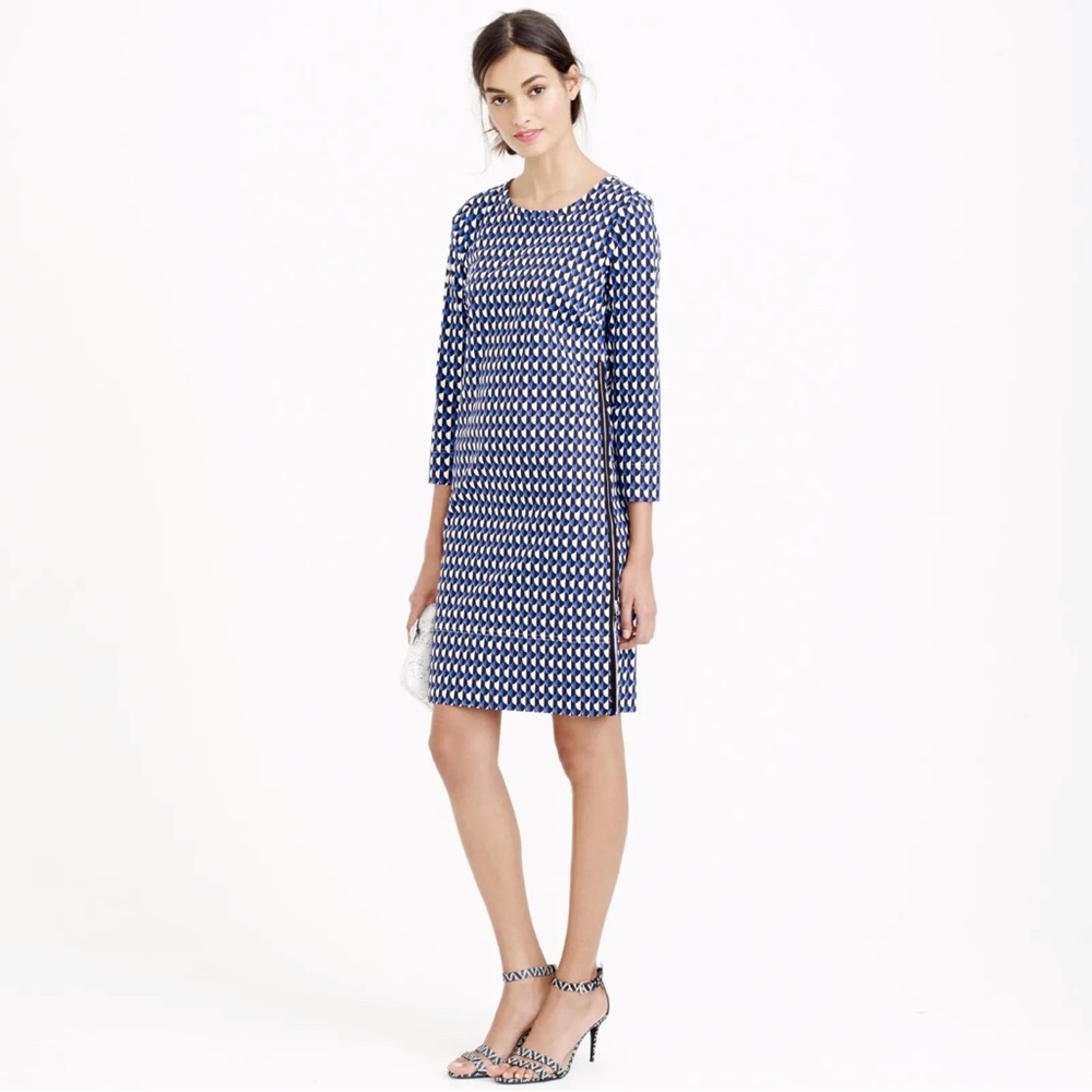 J. Crew printed dress